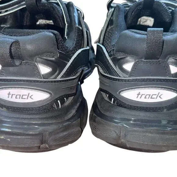 balenciaga tracks triple black no led